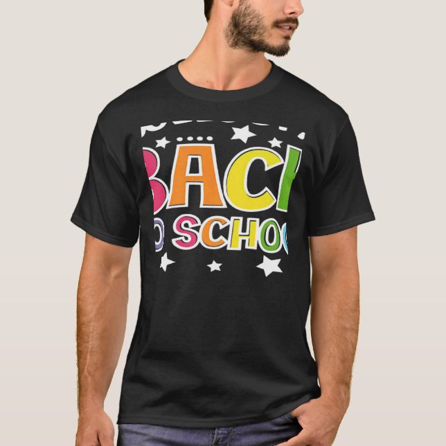 Welcome Back To School Christmas 2023 Outfit Half  T-Shirt (Front)