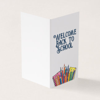 Welcome Back to School – Colorful Start