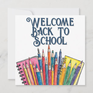 Welcome Back to School – Colorful Start