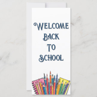 Welcome Back to School – Colorful Start