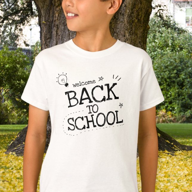 Welcome back to school, first day of school, back  T-Shirt (Creator Uploaded)