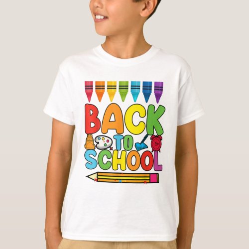Welcome Back To School First Day of School T_Shirt
