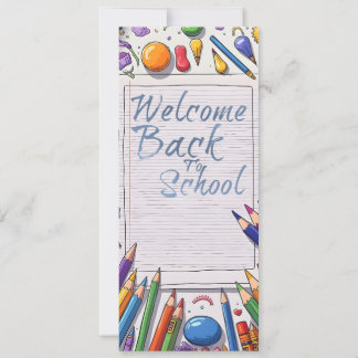 Welcome Back to School – Fun & Colorful
