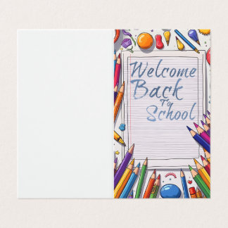 Welcome Back to School – Fun & Colorful