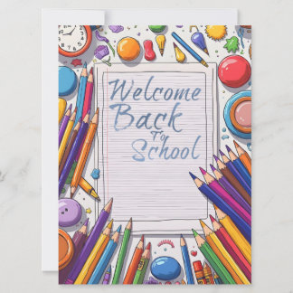 Welcome Back to School – Fun & Colorful