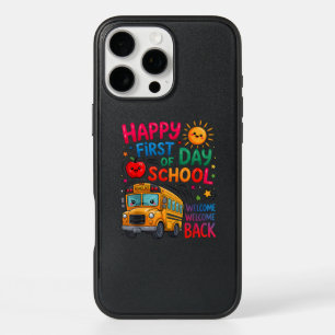 Welcome Back To School Happy First Day Teacher Bus iPhone 16 Pro Max Case