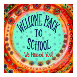 ”Welcome Back to School” Inspirivity Poster ”Welcome Back to School” Inspirivity Poster