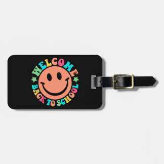 Welcome Back to School Luggage Tag