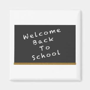 Welcome Back To School magnet