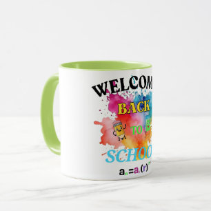 Welcome Back to School Mug – Cute Teacher Gift & F