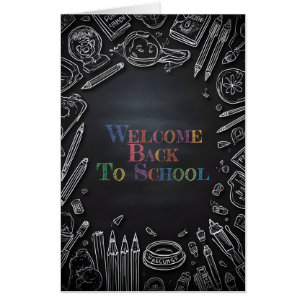 Welcome Back to School – New School Year Card