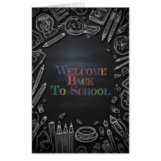 Welcome Back to School – New School Year Card