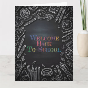 Welcome Back to School – New School Year Card