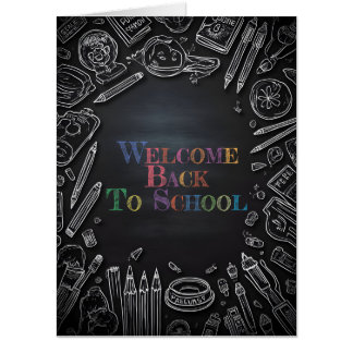 Welcome Back to School – New School Year Card