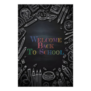 Welcome Back to School – New School Year Poster