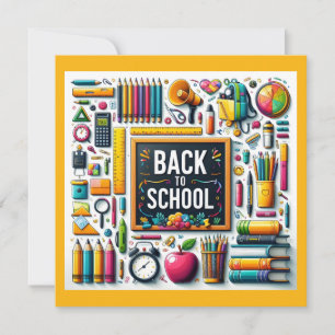 Welcome Back to School Note Card