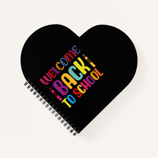 Welcome Back To School Notebook (Front)