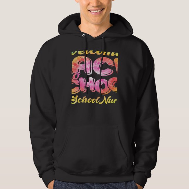 Welcome Back To School Nurse 1st Day Of School Nur Hoodie (Front)