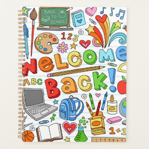 Welcome Back To School Planner