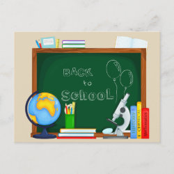 Welcome Back to School Postcard