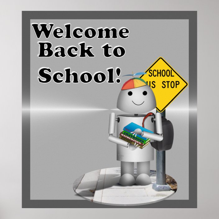 Welcome Back To School Poster