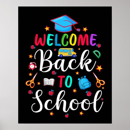 Welcome Back To School Poster