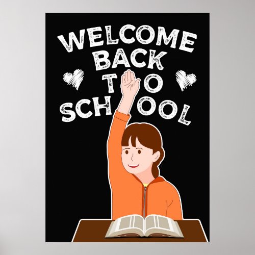 Welcome back to school poster