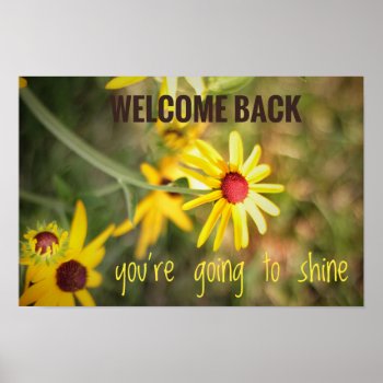 Welcome Back To School Poster by schoolpsychdesigns at Zazzle