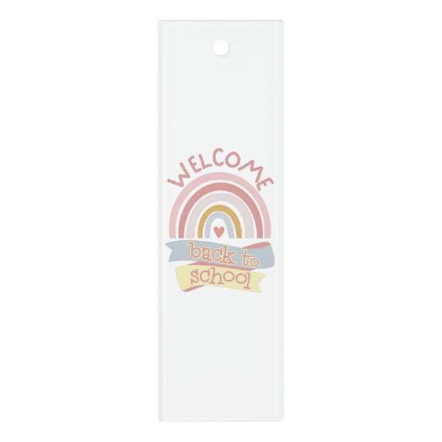 Welcome back to school  ruler (Vertical)