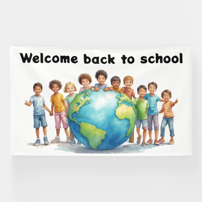 Welcome back to school, School Banner (Horizontal)