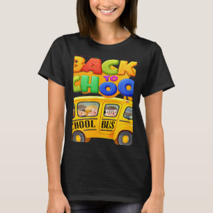 Welcome Back to School School Bus Driver Mens Boys T-Shirt