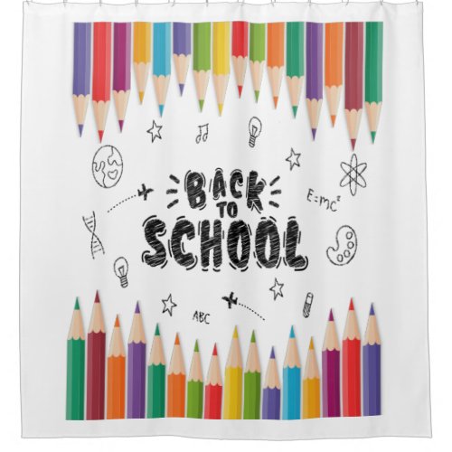 Welcome Back To School Shirt First Day Of School Shower Curtain