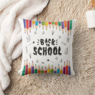 Welcome Back To School Shirt, First Day Of School Throw Pillow