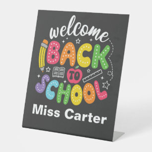 Welcome Back To School Sign