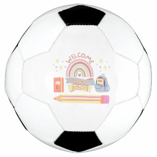 Welcome back to school soccer ball