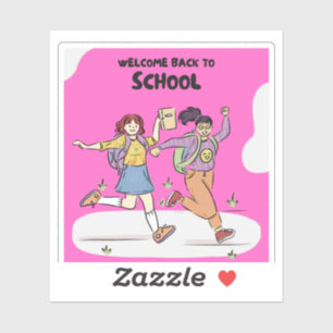 Welcome Back to School Stickers
