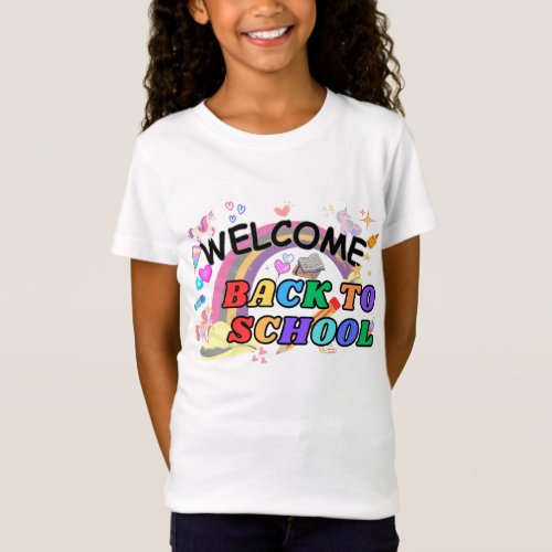 Welcome Back To School T_Shirt