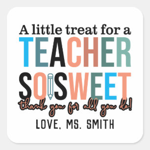 Welcome Back to School T-Shirt – Fun & Colorful Square Sticker