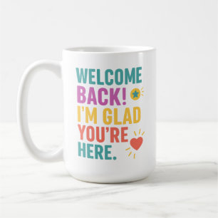 Welcome Back To School, Teacher Appreciation Gift Coffee Mug
