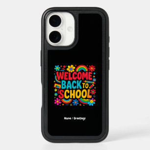 Welcome Back to School Teacher Kids Appreciation iPhone 16 Case