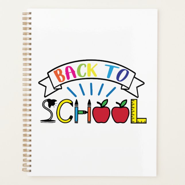 Welcome Back to School Teacher Life Planner (Front)