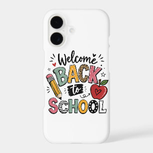 Welcome Back to School Teacher Student First Day iPhone 17 Case