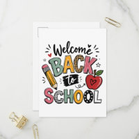 Welcome Back to School Teacher Student First Day