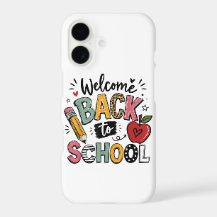 Welcome Back to School Teacher Student First Day iPhone 17 Case