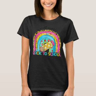 Welcome Back To School Teacher Student Rainbow T-Shirt