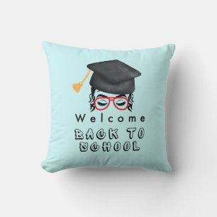 Welcome Back To School Throw Pillow