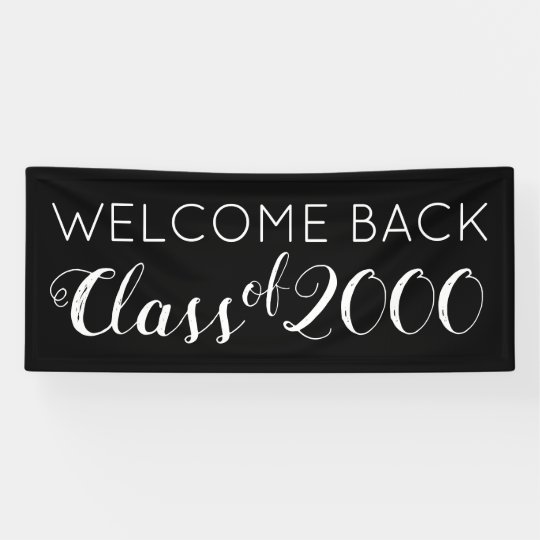 Welcome Back Your Class Banner Zazzle Com