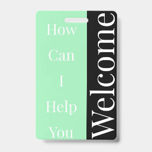 Welcome Badge