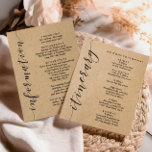 Welcome Bag Wedding Itinerary & Information Card<br><div class="desc">This modern and elegant card is the perfect insert for your hotel welcome bags. Enter the main events and information to help your guests navigate the weekend.</div>