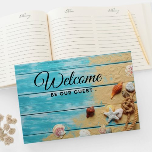 Welcome Be Our Guest Beach House  Guest Book